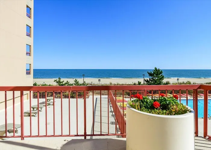 2 Bedroom Rainbow With Fabulous Direct Ocean Views And Outdoor Pool! * Ocean City
